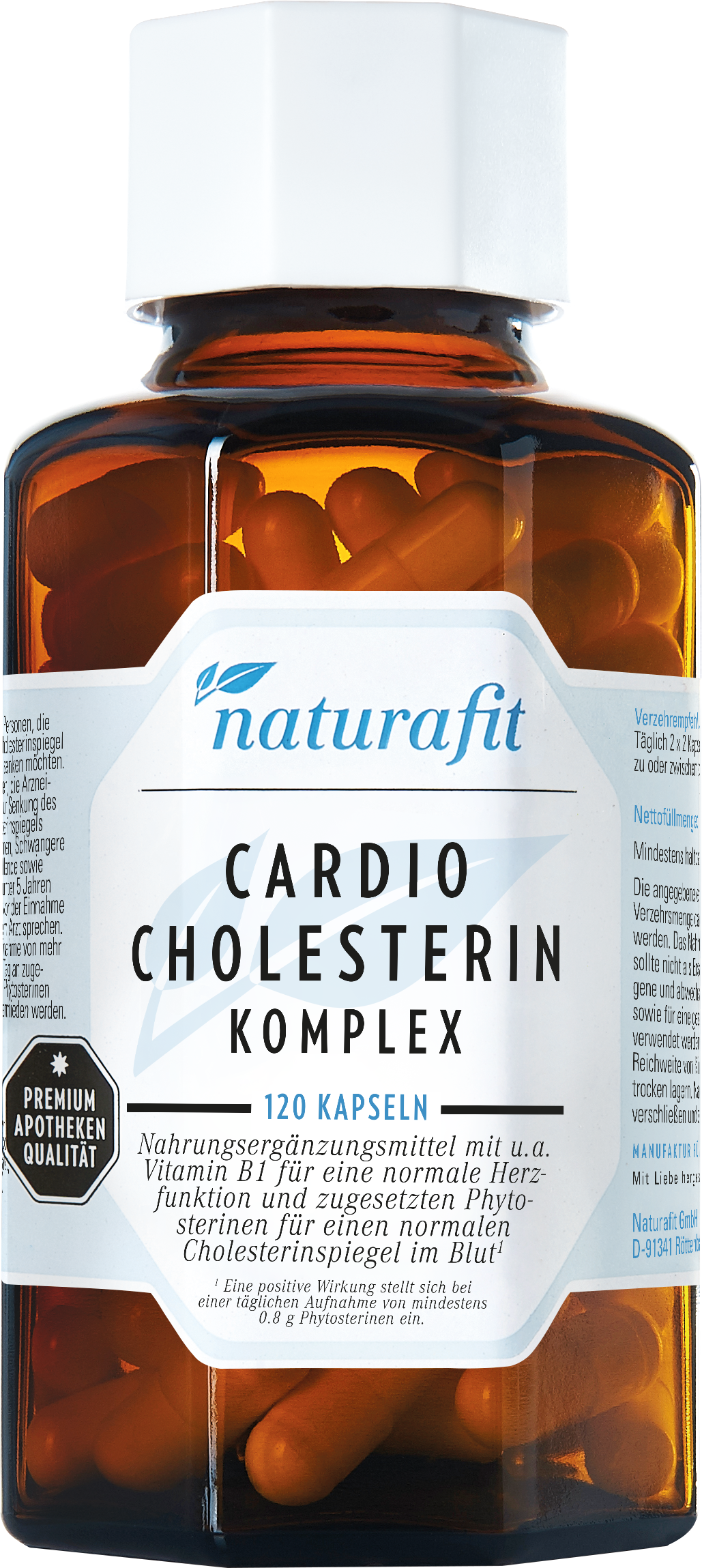 NATURAFIT Cardio Cholesterin Komplex Kapseln
